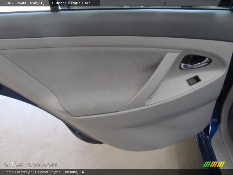 Blue Ribbon Metallic / Ash 2007 Toyota Camry LE