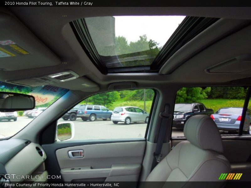 Taffeta White / Gray 2010 Honda Pilot Touring