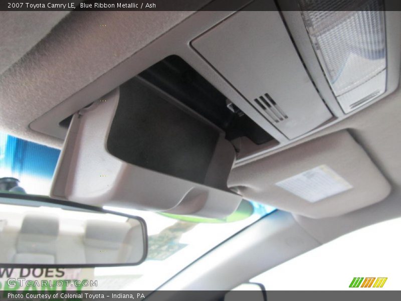 Blue Ribbon Metallic / Ash 2007 Toyota Camry LE