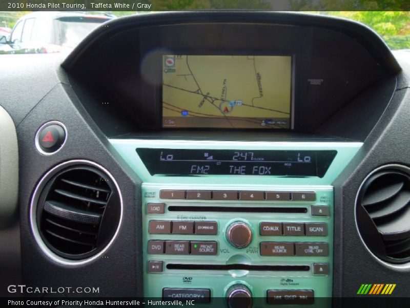 Navigation of 2010 Pilot Touring