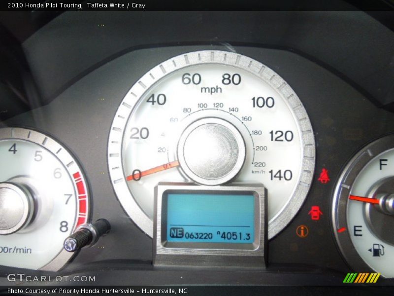 Taffeta White / Gray 2010 Honda Pilot Touring