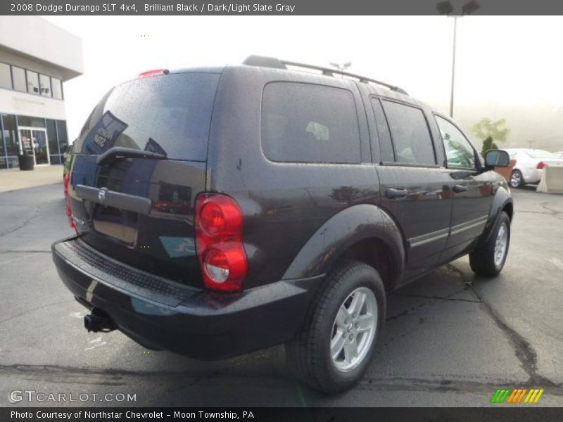 Brilliant Black / Dark/Light Slate Gray 2008 Dodge Durango SLT 4x4