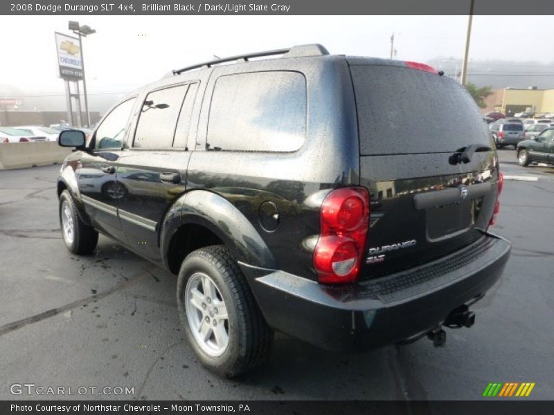 Brilliant Black / Dark/Light Slate Gray 2008 Dodge Durango SLT 4x4