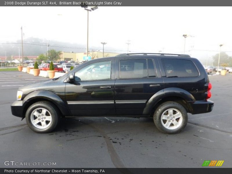 Brilliant Black / Dark/Light Slate Gray 2008 Dodge Durango SLT 4x4
