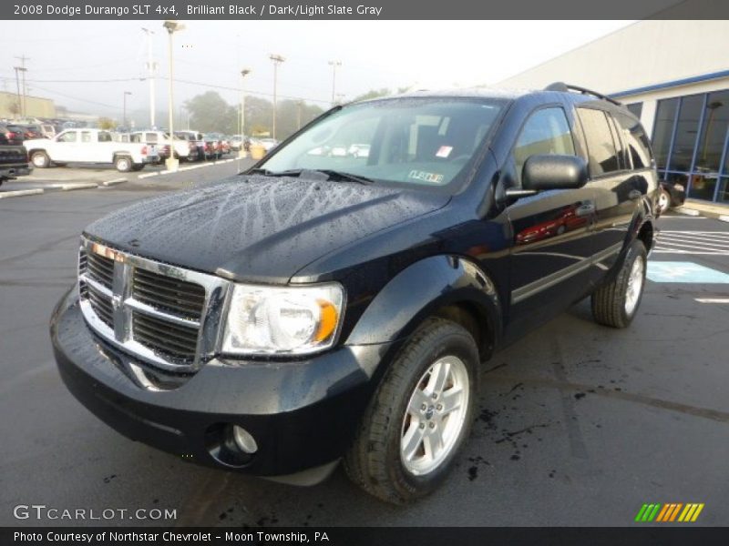 Brilliant Black / Dark/Light Slate Gray 2008 Dodge Durango SLT 4x4