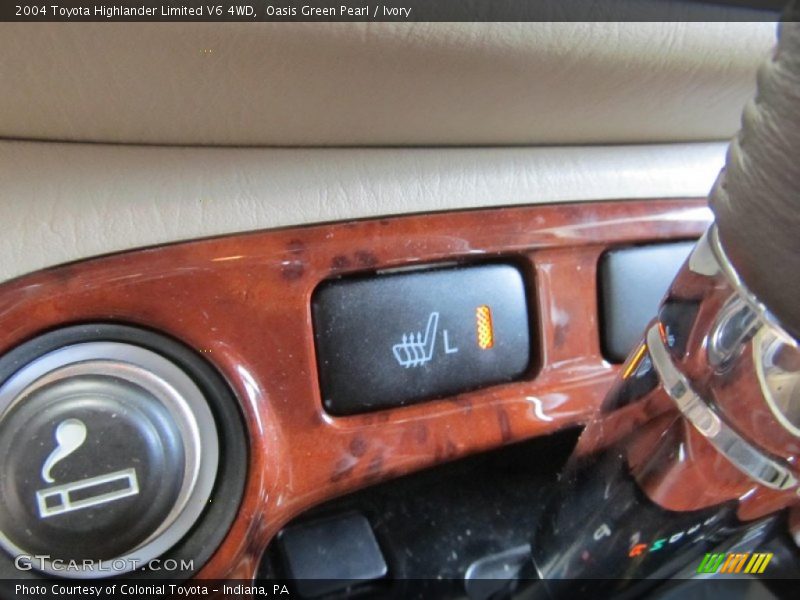 Oasis Green Pearl / Ivory 2004 Toyota Highlander Limited V6 4WD