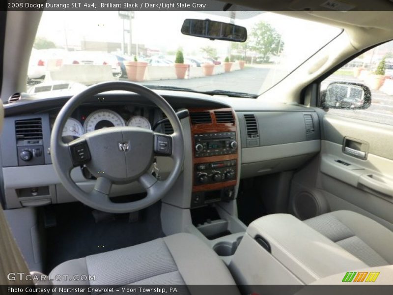 Brilliant Black / Dark/Light Slate Gray 2008 Dodge Durango SLT 4x4