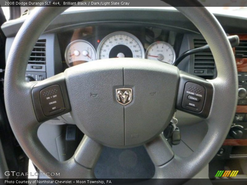 Brilliant Black / Dark/Light Slate Gray 2008 Dodge Durango SLT 4x4