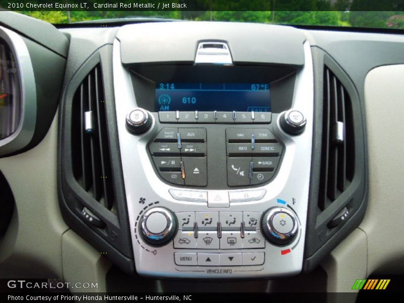 Cardinal Red Metallic / Jet Black 2010 Chevrolet Equinox LT