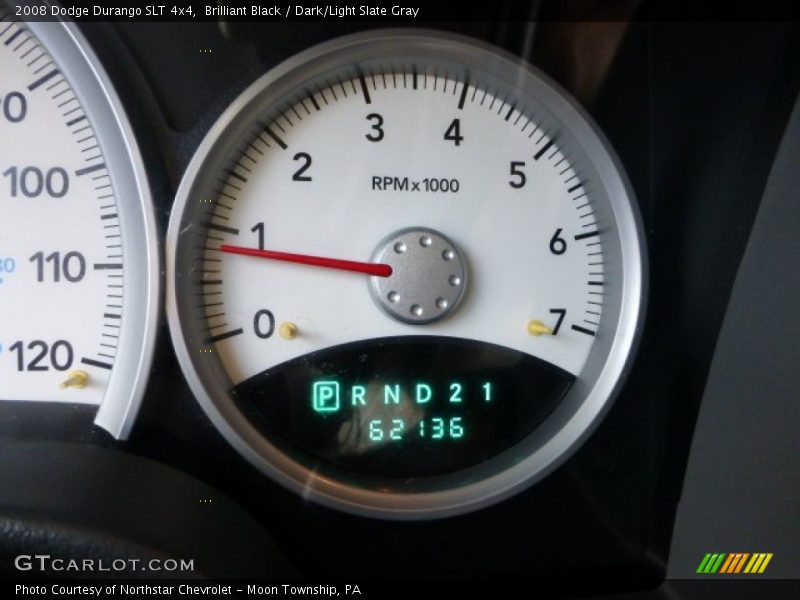 Brilliant Black / Dark/Light Slate Gray 2008 Dodge Durango SLT 4x4