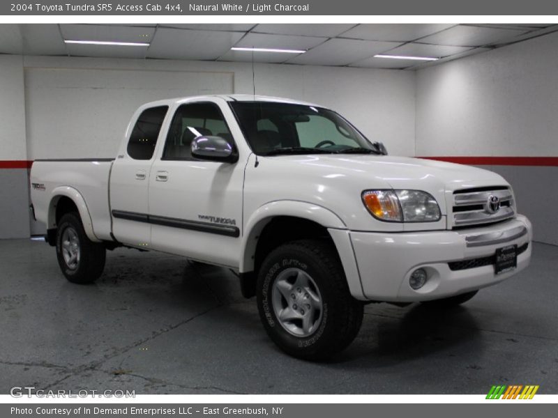 Natural White / Light Charcoal 2004 Toyota Tundra SR5 Access Cab 4x4