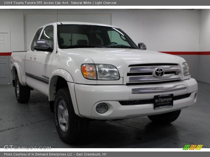 Natural White / Light Charcoal 2004 Toyota Tundra SR5 Access Cab 4x4