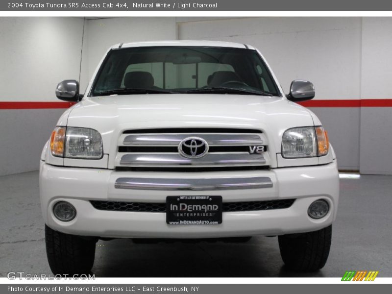 Natural White / Light Charcoal 2004 Toyota Tundra SR5 Access Cab 4x4