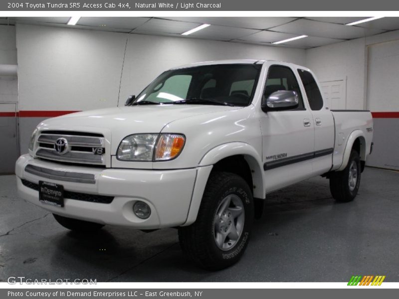 Natural White / Light Charcoal 2004 Toyota Tundra SR5 Access Cab 4x4