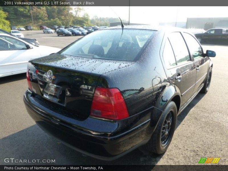 Black / Black 2001 Volkswagen Jetta GLS 1.8T Sedan