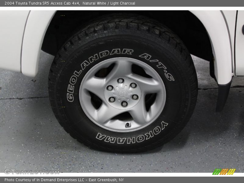 Natural White / Light Charcoal 2004 Toyota Tundra SR5 Access Cab 4x4