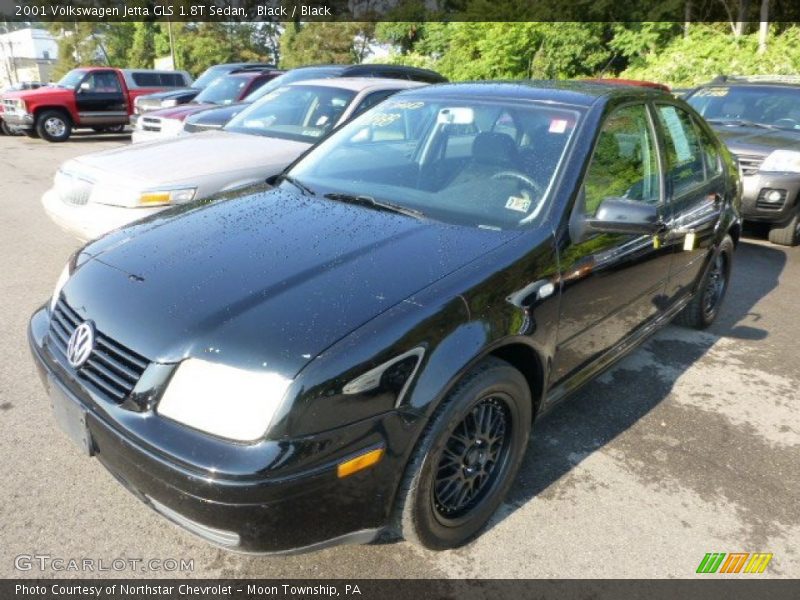Black / Black 2001 Volkswagen Jetta GLS 1.8T Sedan