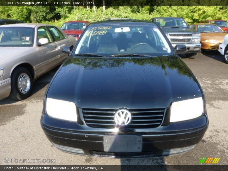 Black / Black 2001 Volkswagen Jetta GLS 1.8T Sedan