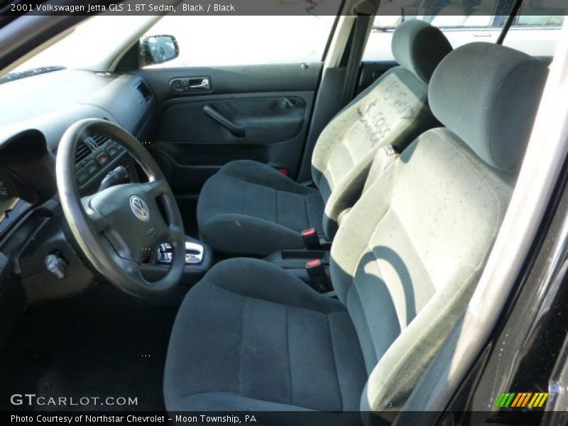 Black / Black 2001 Volkswagen Jetta GLS 1.8T Sedan