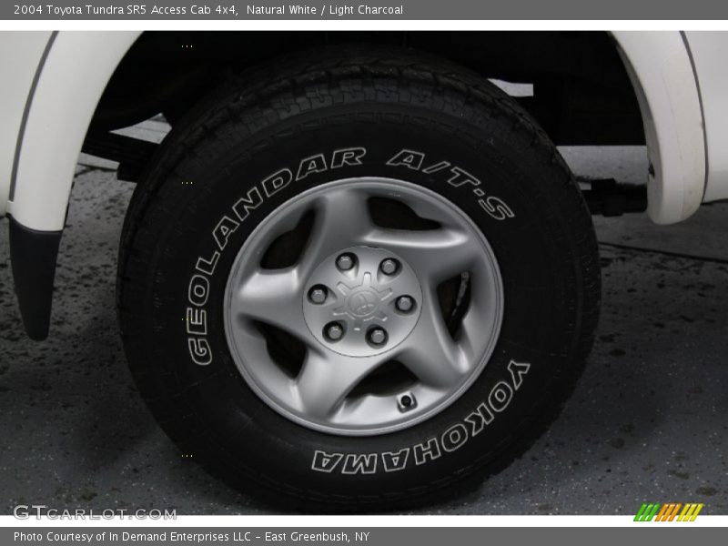 Natural White / Light Charcoal 2004 Toyota Tundra SR5 Access Cab 4x4