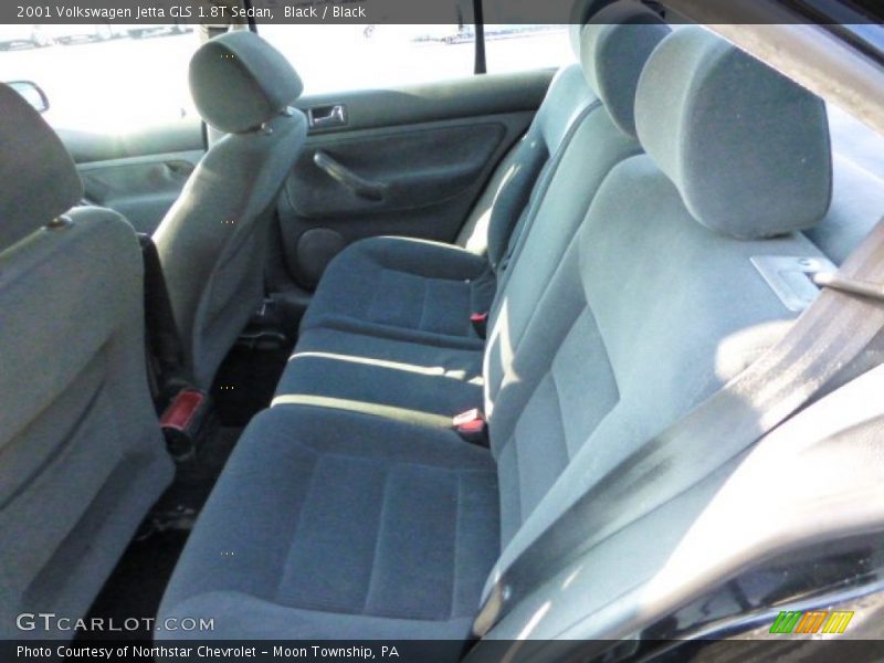 Black / Black 2001 Volkswagen Jetta GLS 1.8T Sedan