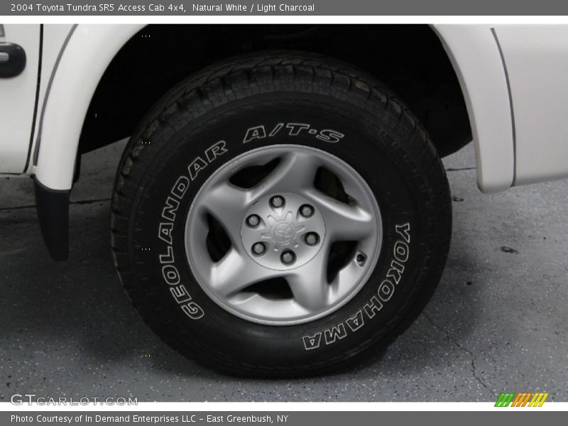 Natural White / Light Charcoal 2004 Toyota Tundra SR5 Access Cab 4x4
