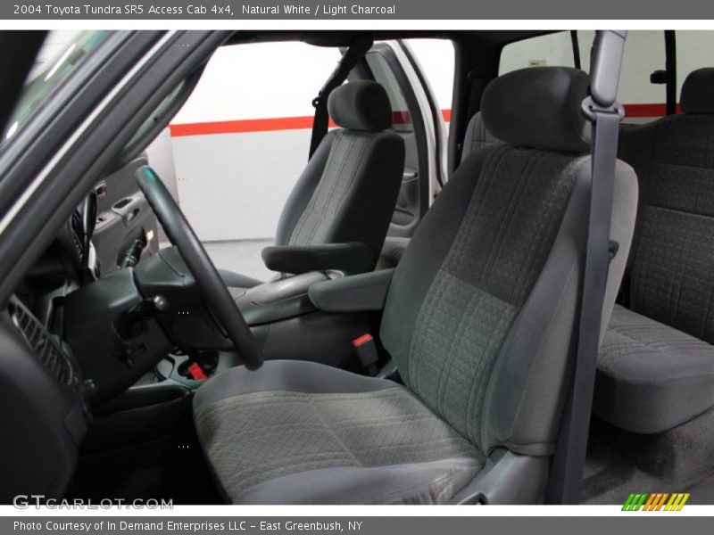 Natural White / Light Charcoal 2004 Toyota Tundra SR5 Access Cab 4x4