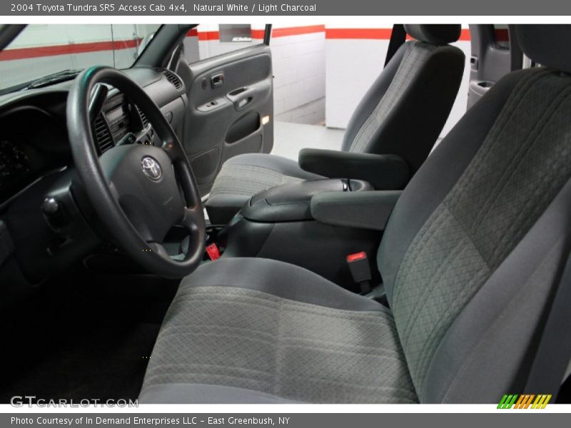 Natural White / Light Charcoal 2004 Toyota Tundra SR5 Access Cab 4x4