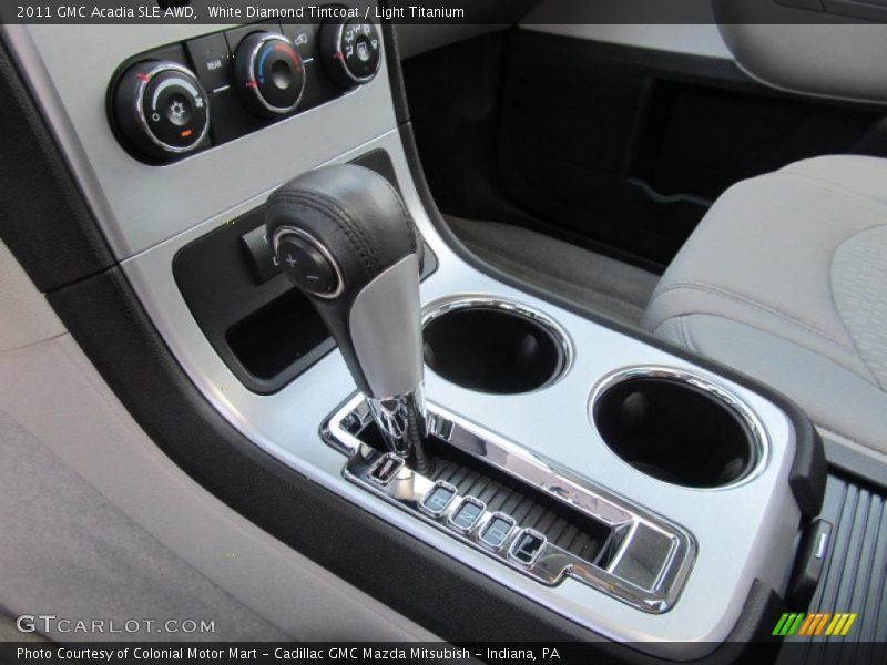 White Diamond Tintcoat / Light Titanium 2011 GMC Acadia SLE AWD