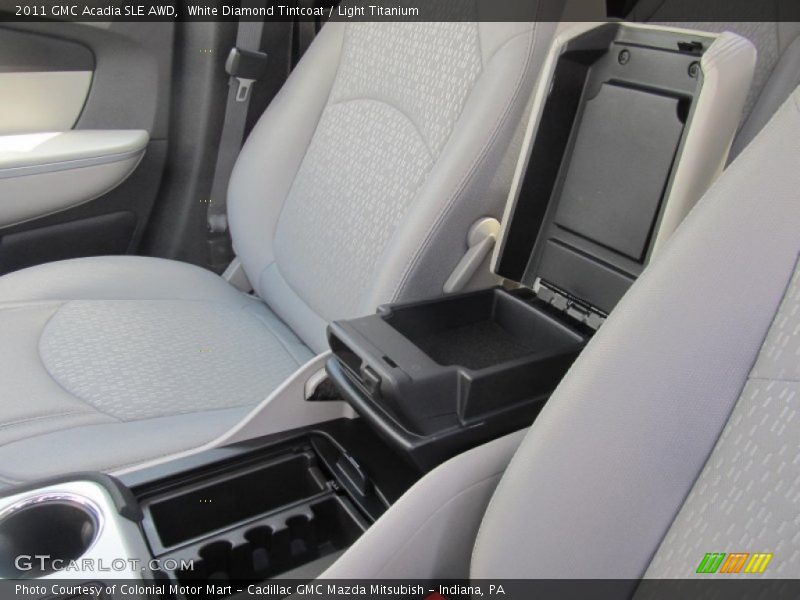 White Diamond Tintcoat / Light Titanium 2011 GMC Acadia SLE AWD