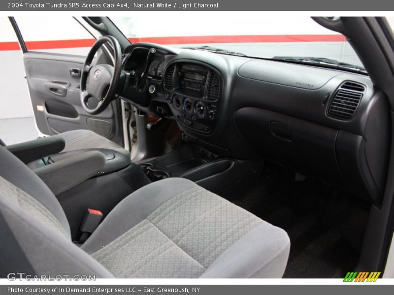 Natural White / Light Charcoal 2004 Toyota Tundra SR5 Access Cab 4x4