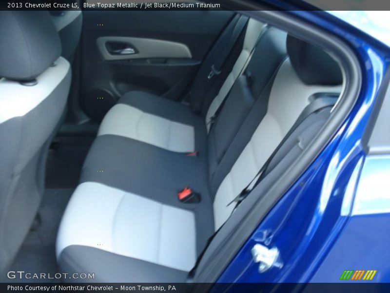 Rear Seat of 2013 Cruze LS