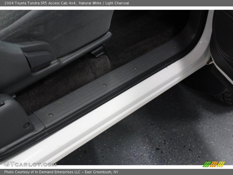 Natural White / Light Charcoal 2004 Toyota Tundra SR5 Access Cab 4x4