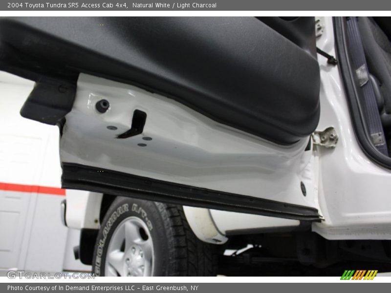 Natural White / Light Charcoal 2004 Toyota Tundra SR5 Access Cab 4x4