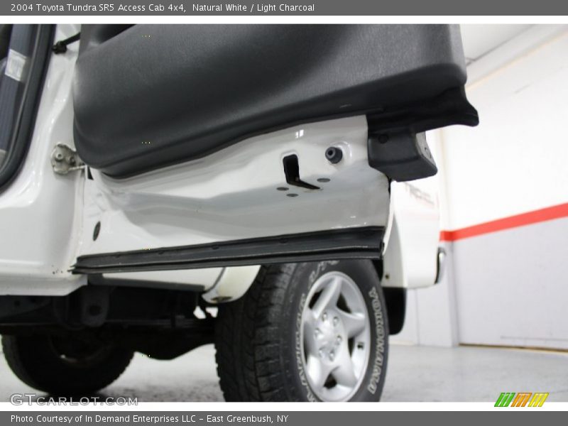 Natural White / Light Charcoal 2004 Toyota Tundra SR5 Access Cab 4x4
