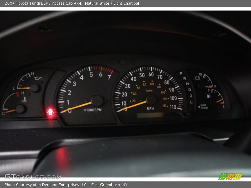 Natural White / Light Charcoal 2004 Toyota Tundra SR5 Access Cab 4x4