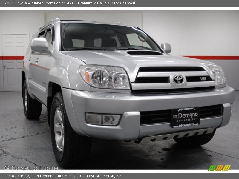 Titanium Metallic / Dark Charcoal 2005 Toyota 4Runner Sport Edition 4x4