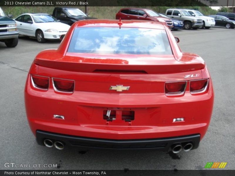 Victory Red / Black 2013 Chevrolet Camaro ZL1
