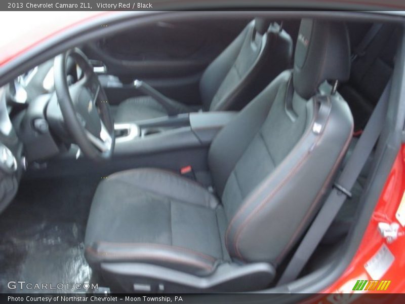 Front Seat of 2013 Camaro ZL1