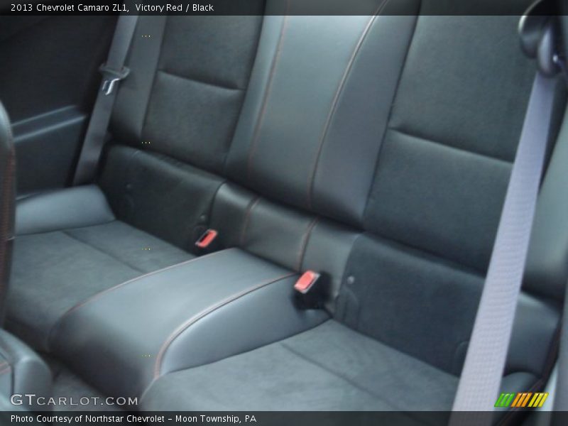 Rear Seat of 2013 Camaro ZL1