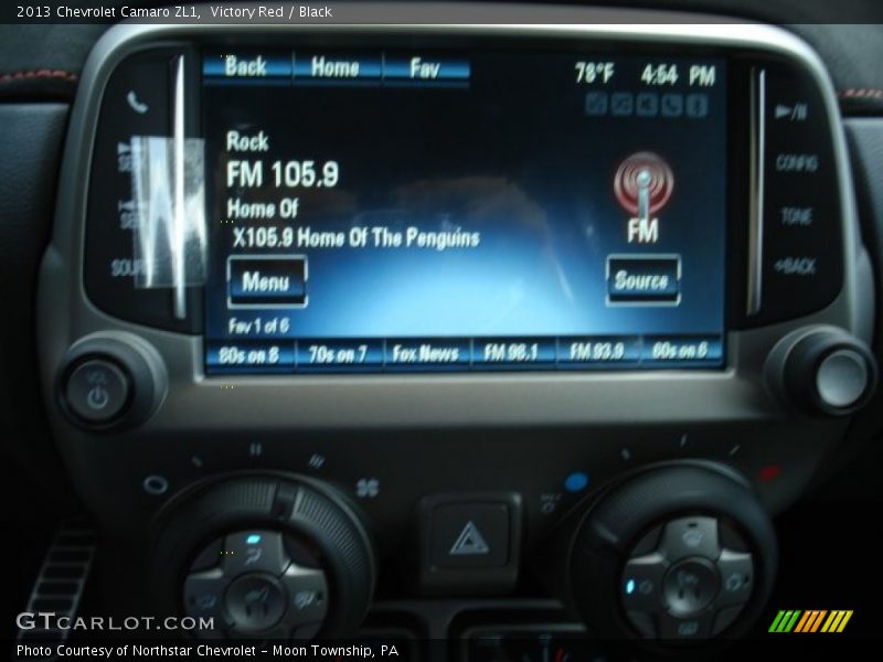 Victory Red / Black 2013 Chevrolet Camaro ZL1