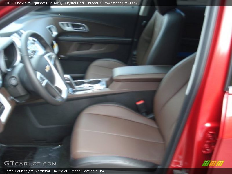 Crystal Red Tintcoat / Brownstone/Jet Black 2013 Chevrolet Equinox LTZ AWD