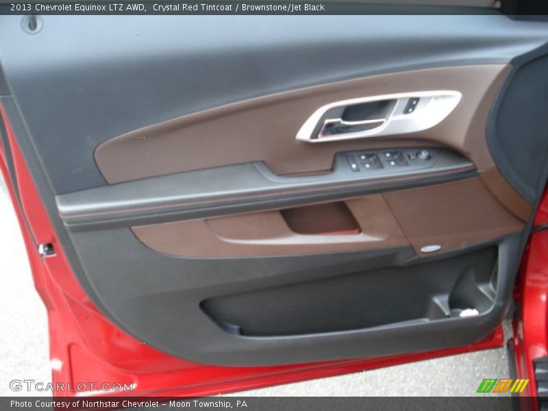 Crystal Red Tintcoat / Brownstone/Jet Black 2013 Chevrolet Equinox LTZ AWD