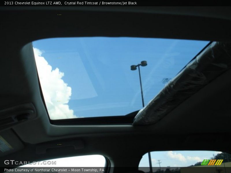 Crystal Red Tintcoat / Brownstone/Jet Black 2013 Chevrolet Equinox LTZ AWD