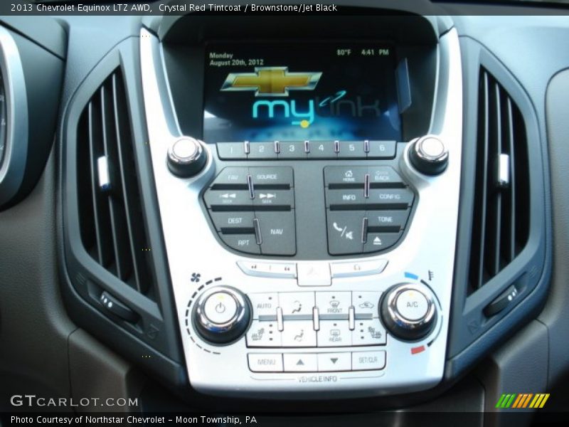 Controls of 2013 Equinox LTZ AWD
