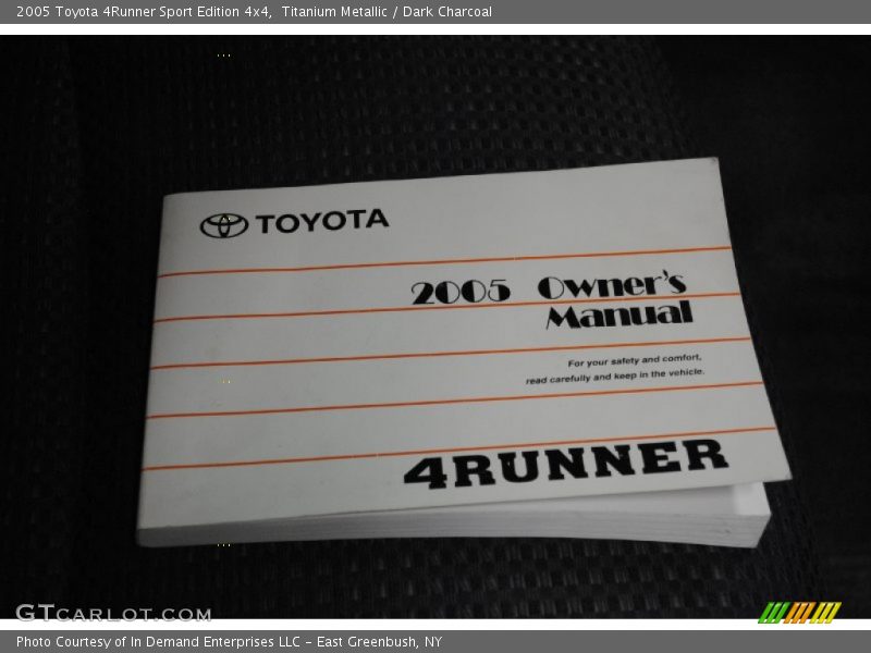 Books/Manuals of 2005 4Runner Sport Edition 4x4
