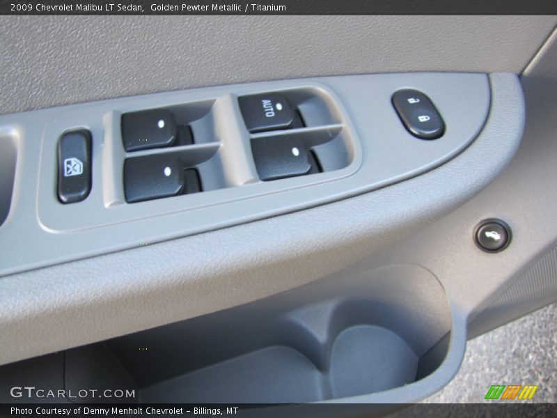 Golden Pewter Metallic / Titanium 2009 Chevrolet Malibu LT Sedan