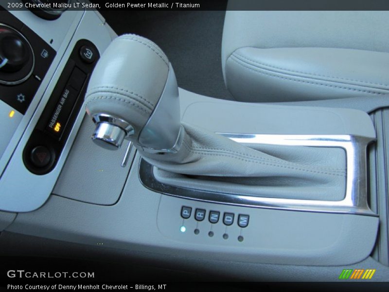 Golden Pewter Metallic / Titanium 2009 Chevrolet Malibu LT Sedan