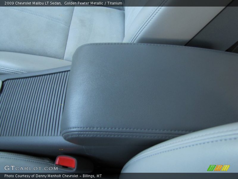 Golden Pewter Metallic / Titanium 2009 Chevrolet Malibu LT Sedan