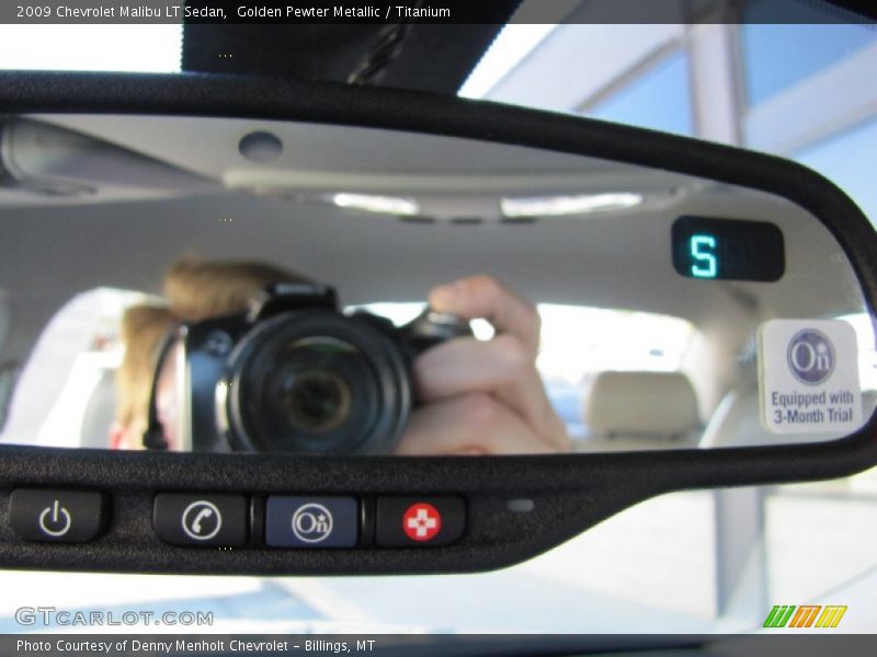Golden Pewter Metallic / Titanium 2009 Chevrolet Malibu LT Sedan